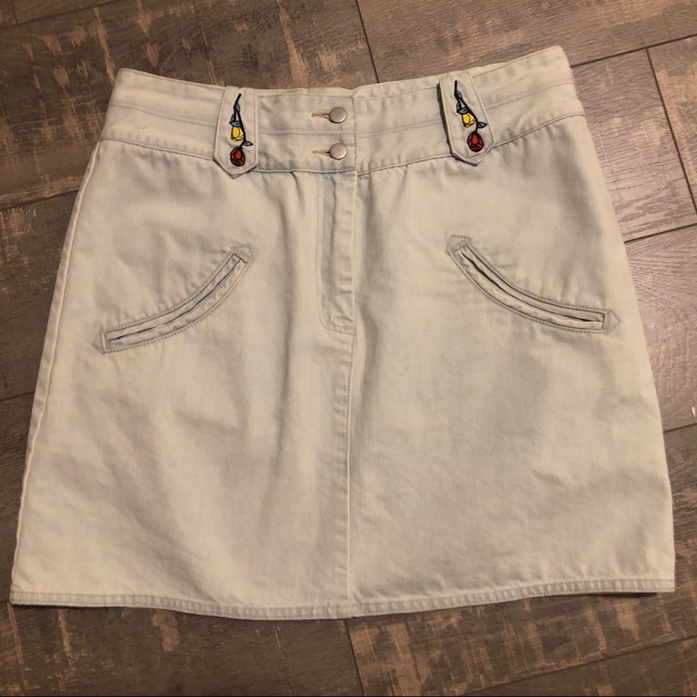 Rachel Antonoff Denim Skirt
